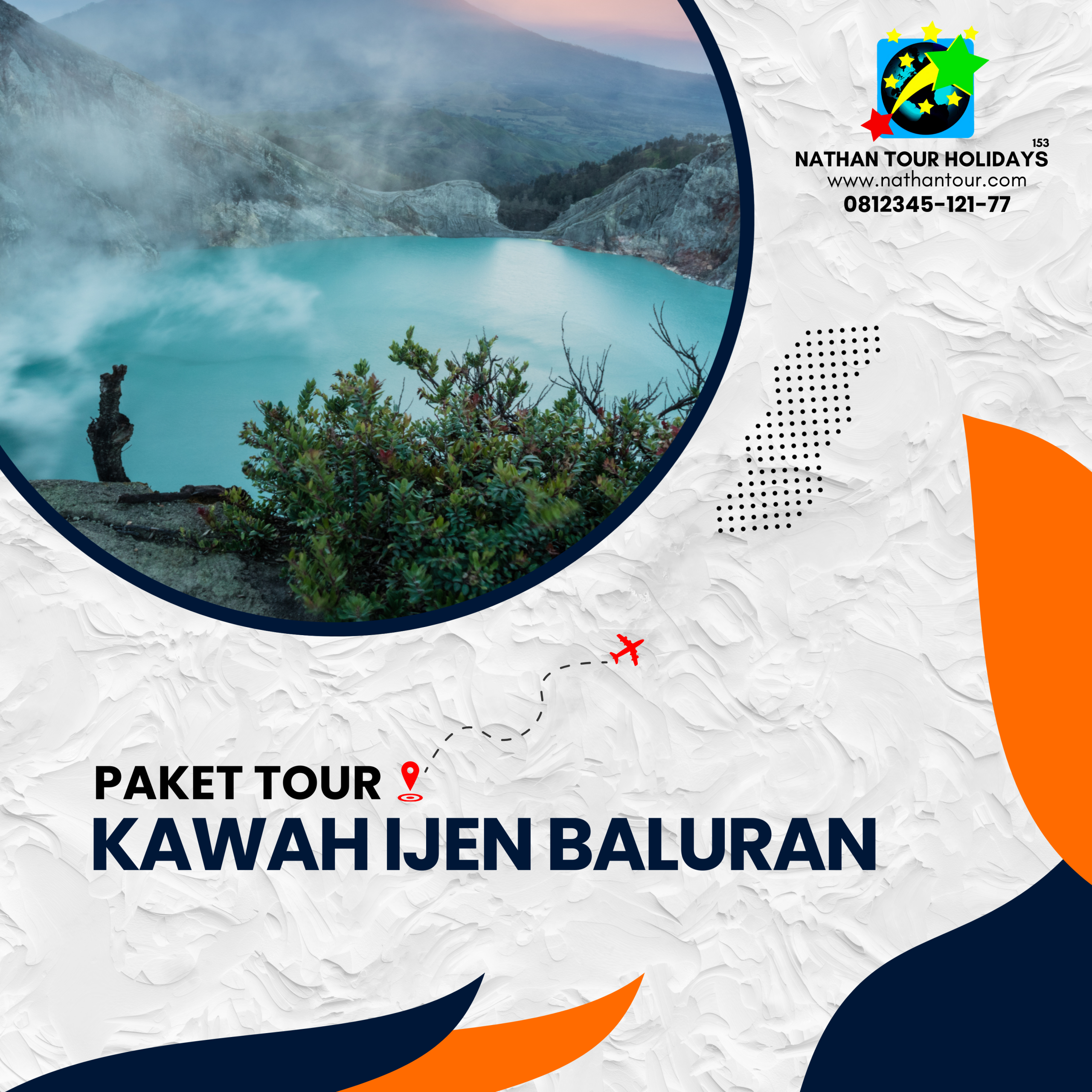 Paket tour wisata kawah ijen baluran nathan tour holidays 081234512177
