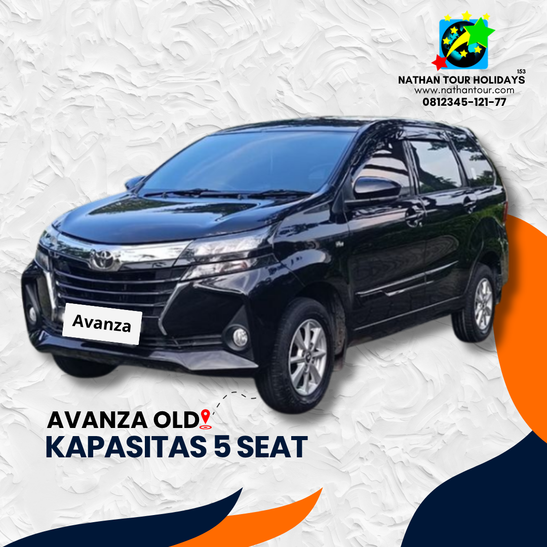 sewa transportasi avanza old 5 seat pariwisata jakarta nathan tour holidays 081234512177