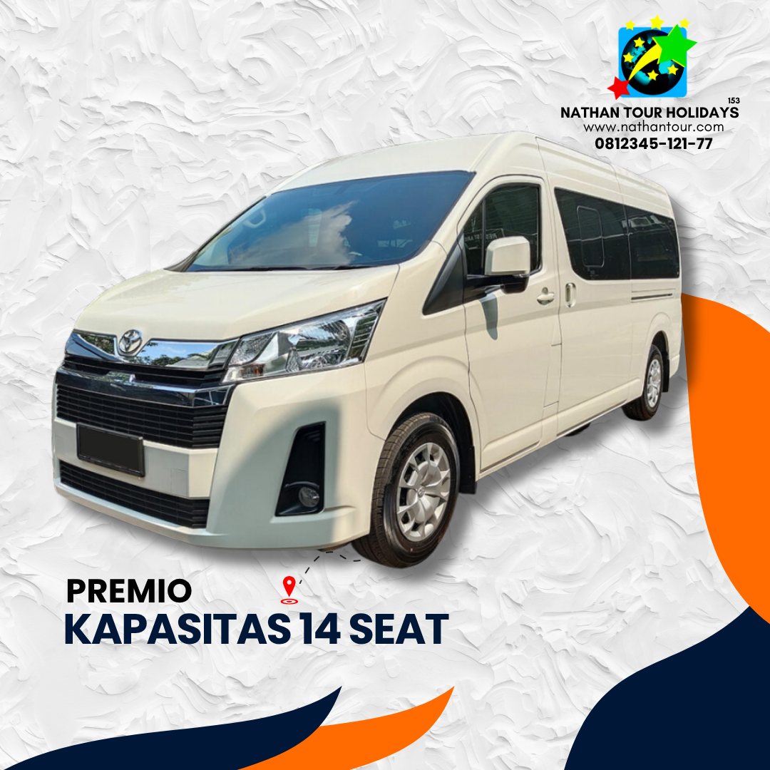 sewa transportasi premio 14 seat pariwisata jakarta nathan tour holidays 081234512177 (1)